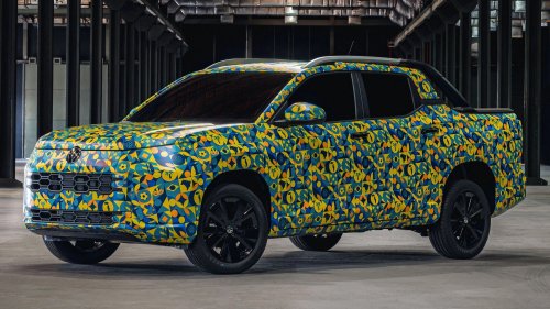VW’s New Small Pickup Looks Like A Crossover With A Bed