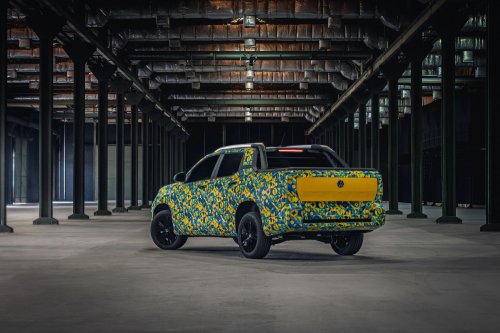 VW’s New Small Pickup Looks Like A Crossover With A Bed