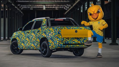 VW’s New Small Pickup Looks Like A Crossover With A Bed