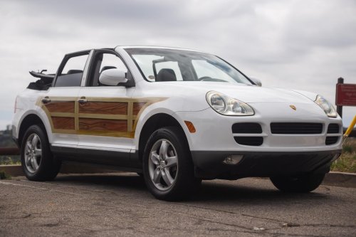 This Cayenne V8 Convertible’s Wood Is Fake, Its $11,315 Price Is Not