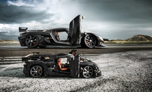 This 69-MPH Life-Size Koenigsegg Is The Fastest Drivable Lego Ever
