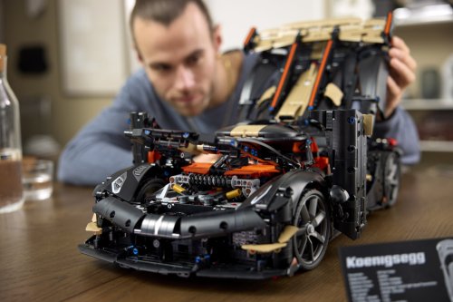 This 69-MPH Life-Size Koenigsegg Is The Fastest Drivable Lego Ever