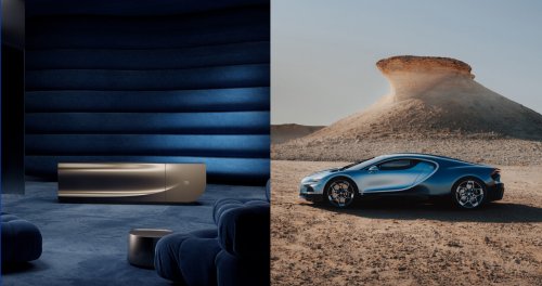 Bugatti’s 137-Inch TV Disappears Into A Sideboard In 45 Seconds