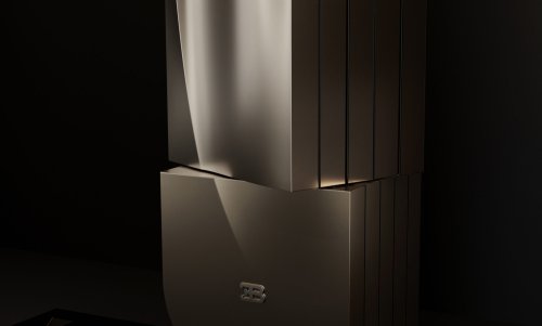Bugatti’s 137-Inch TV Disappears Into A Sideboard In 45 Seconds
