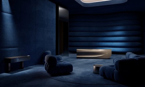 Bugatti’s 137-Inch TV Disappears Into A Sideboard In 45 Seconds