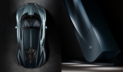 Bugatti’s 137-Inch TV Disappears Into A Sideboard In 45 Seconds