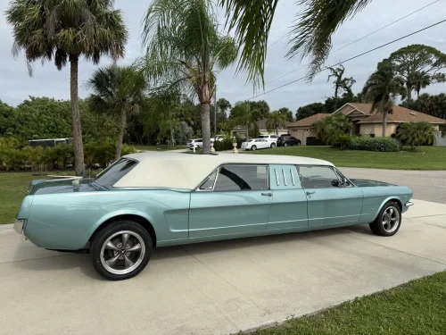 Eight-Seat 1966 Mustang Has Rear Doors That Used To Be Front Doors
