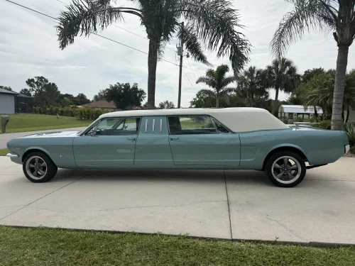 Eight-Seat 1966 Mustang Has Rear Doors That Used To Be Front Doors