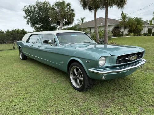SEAT, Eight-Seat 1966 Mustang Has Rear Doors That Used To Be Front Doors