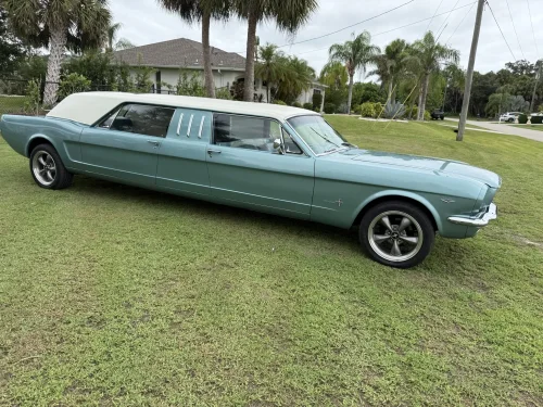 SEAT, Eight-Seat 1966 Mustang Has Rear Doors That Used To Be Front Doors