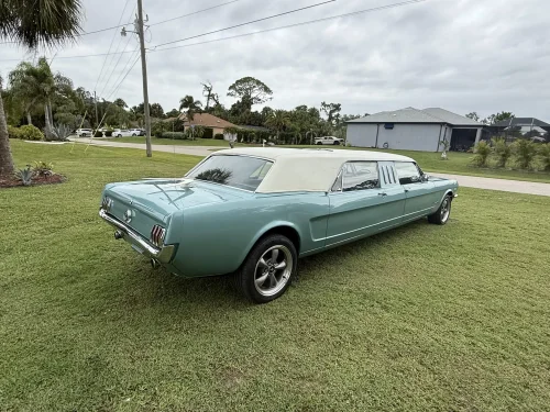SEAT, Eight-Seat 1966 Mustang Has Rear Doors That Used To Be Front Doors