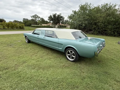 Eight-Seat 1966 Mustang Has Rear Doors That Used To Be Front Doors