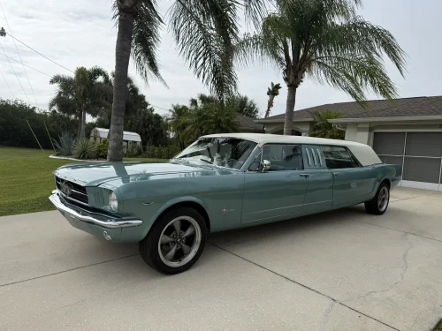 Eight-Seat 1966 Mustang Has Rear Doors That Used To Be Front Doors