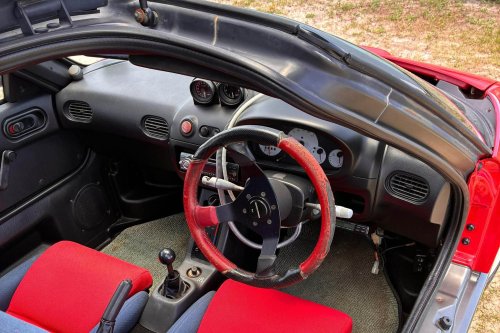 $24K For A 63-HP Mazda Kei Car Sounds Steep, Until You See The Gullwing Doors