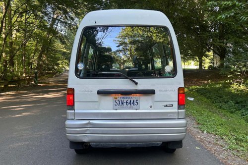 Subaru, This Subaru Kei Van Parks Like A Motorcycle But Swallows Half Your Garage