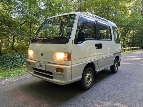This Subaru Kei Van Parks Like A Motorcycle But Swallows Half Your Garage