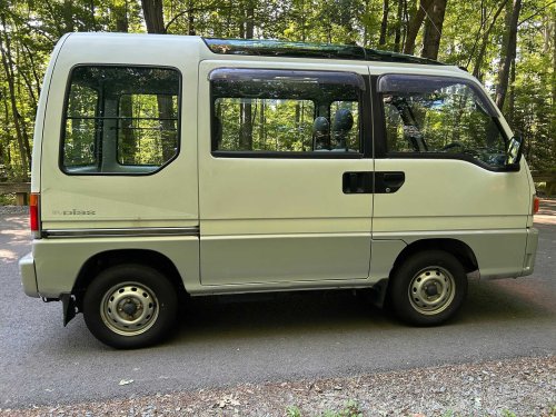Subaru, This Subaru Kei Van Parks Like A Motorcycle But Swallows Half Your Garage