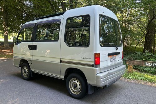 This Subaru Kei Van Parks Like A Motorcycle But Swallows Half Your Garage