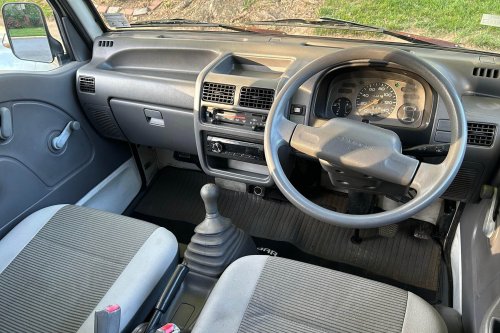 This Subaru Kei Van Parks Like A Motorcycle But Swallows Half Your Garage