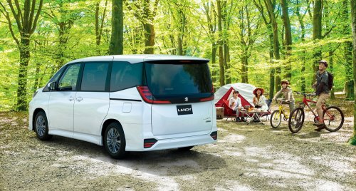 Suzuki’s New Minivan Now Has Room For Eight, And A Grille Sized For Twelve