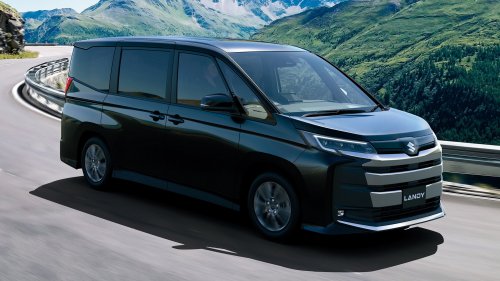 Suzuki’s New Minivan Now Has Room For Eight, And A Grille Sized For Twelve
