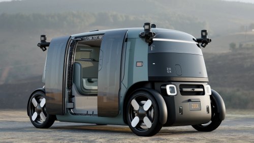 Amazon’s Zoox Can Now Charge For Rides In A Car With No Steering Wheel Or Pedals