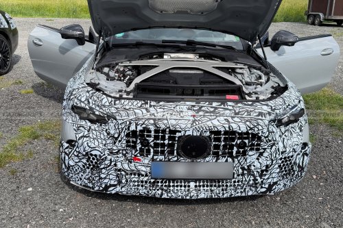 New Mercedes-AMG CLE 63 Reveals Its V8 Engine For The First Time