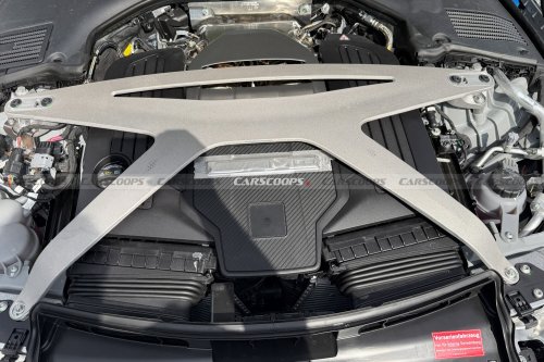 New Mercedes-AMG CLE 63 Reveals Its V8 Engine For The First Time