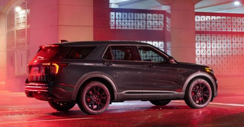 Ford’s New Explorer ST Sinister Package Is Like A Vampire With Rubber Fangs