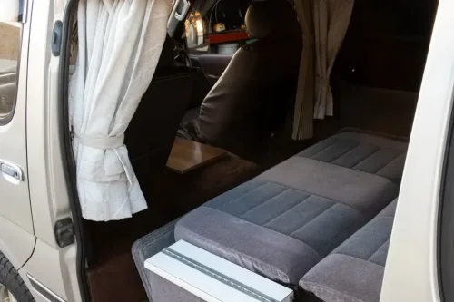 Toyota, This $18K Toyota Van Hides A Private Bathroom With A Shower In The Back