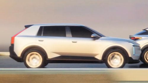 Mystery Chrysler SUV Looks Like A Cadillac Pretending To Be An Ioniq 5