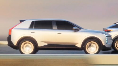 Mystery Chrysler SUV Looks Like A Cadillac Pretending To Be An Ioniq 5
