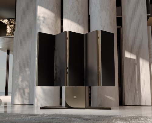 Bugatti’s 137-Inch TV Disappears Into A Sideboard In 45 Seconds