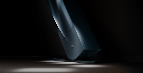 Bugatti’s 137-Inch TV Disappears Into A Sideboard In 45 Seconds