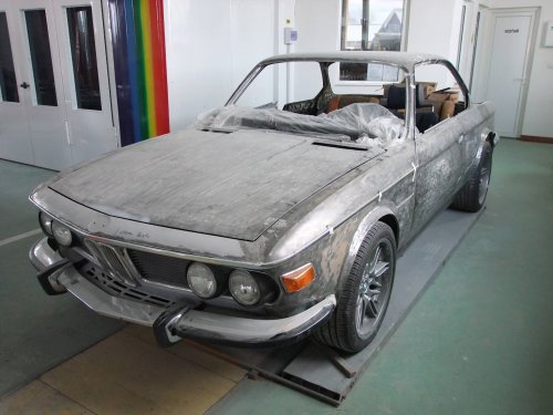 This 1970s BMW CSL Coupe Is Hiding A Whole M5 Underneath