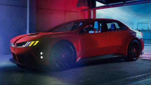 BMW’s Electric M3 Concept Stands Next To The E30 And Hopes You Approve