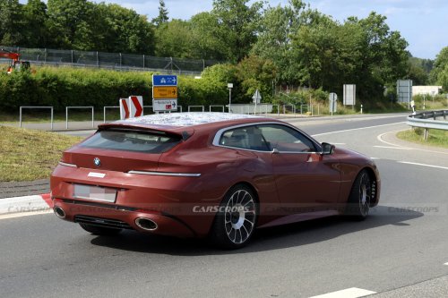 BMW’s $580,000 V8 Shooting Brake Spied Undisguised