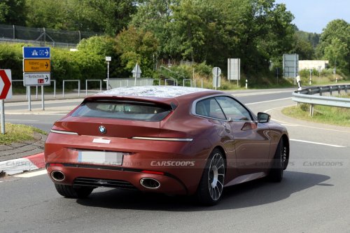BMW’s $580,000 V8 Shooting Brake Spied Undisguised