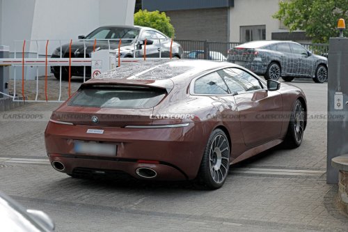 BMW’s $580,000 V8 Shooting Brake Spied Undisguised