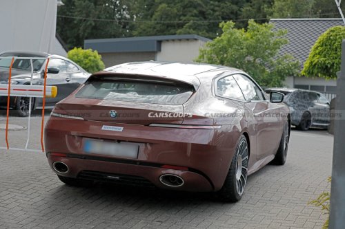 BMW’s $580,000 V8 Shooting Brake Spied Undisguised