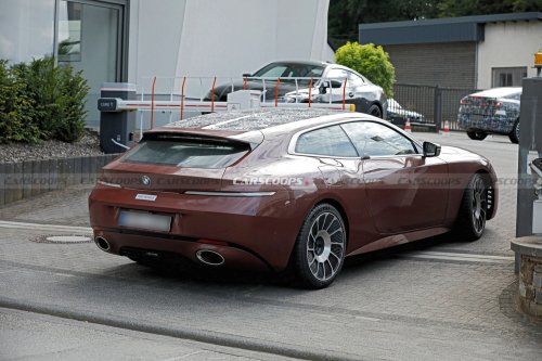 BMW’s $580,000 V8 Shooting Brake Spied Undisguised