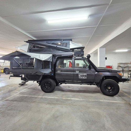 This Land Cruiser Camper Sleeps Four And Hides A Shower Cubicle