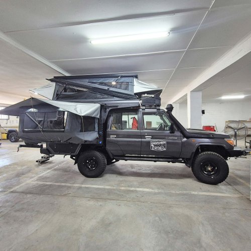 This Land Cruiser Camper Sleeps Four And Hides A Shower Cubicle