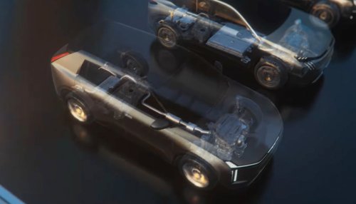 Mystery Chrysler SUV Looks Like A Cadillac Pretending To Be An Ioniq 5