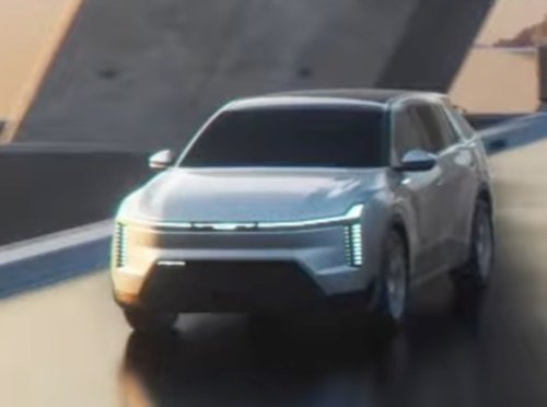 Mystery Chrysler SUV Looks Like A Cadillac Pretending To Be An Ioniq 5