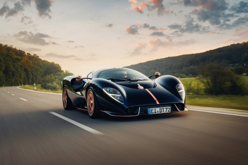 The First De Tomaso P72 Supercar Is Dripping In Rose Gold