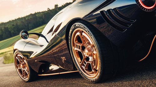 The First De Tomaso P72 Supercar Is Dripping In Rose Gold