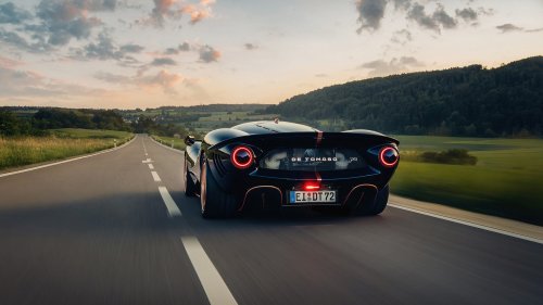 The First De Tomaso P72 Supercar Is Dripping In Rose Gold