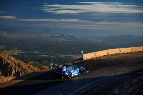 Ford, Corvette ZR1X Sets New Pikes Peak Production Record, But Ford Wins Overall