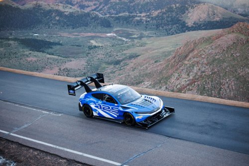 Ford, Corvette ZR1X Sets New Pikes Peak Production Record, But Ford Wins Overall